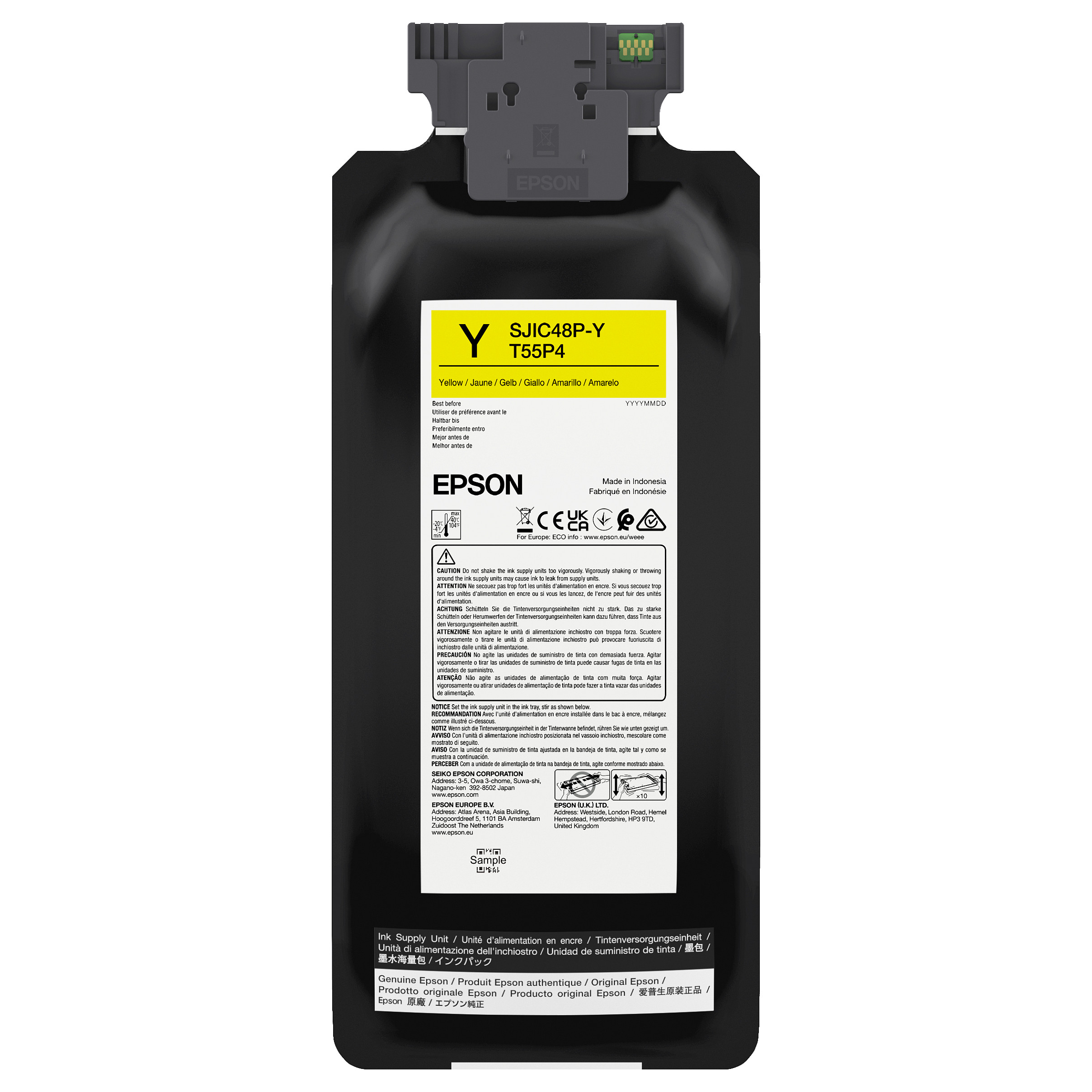 Tinta EPSON SJIC46P(Y) žuta, 480ml, za CW-C8000e