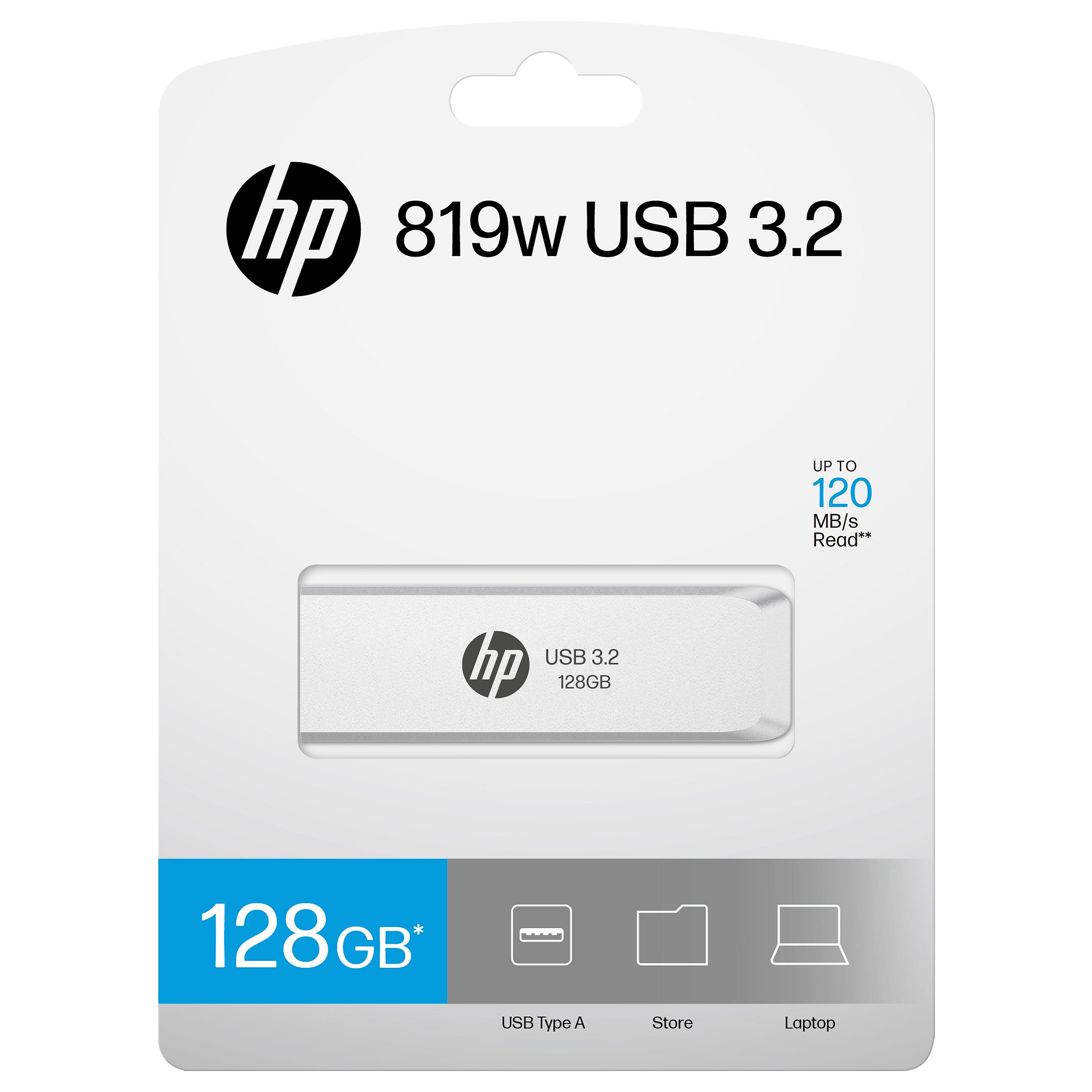USB Stick HP x819w 128GB USB 3.2-4