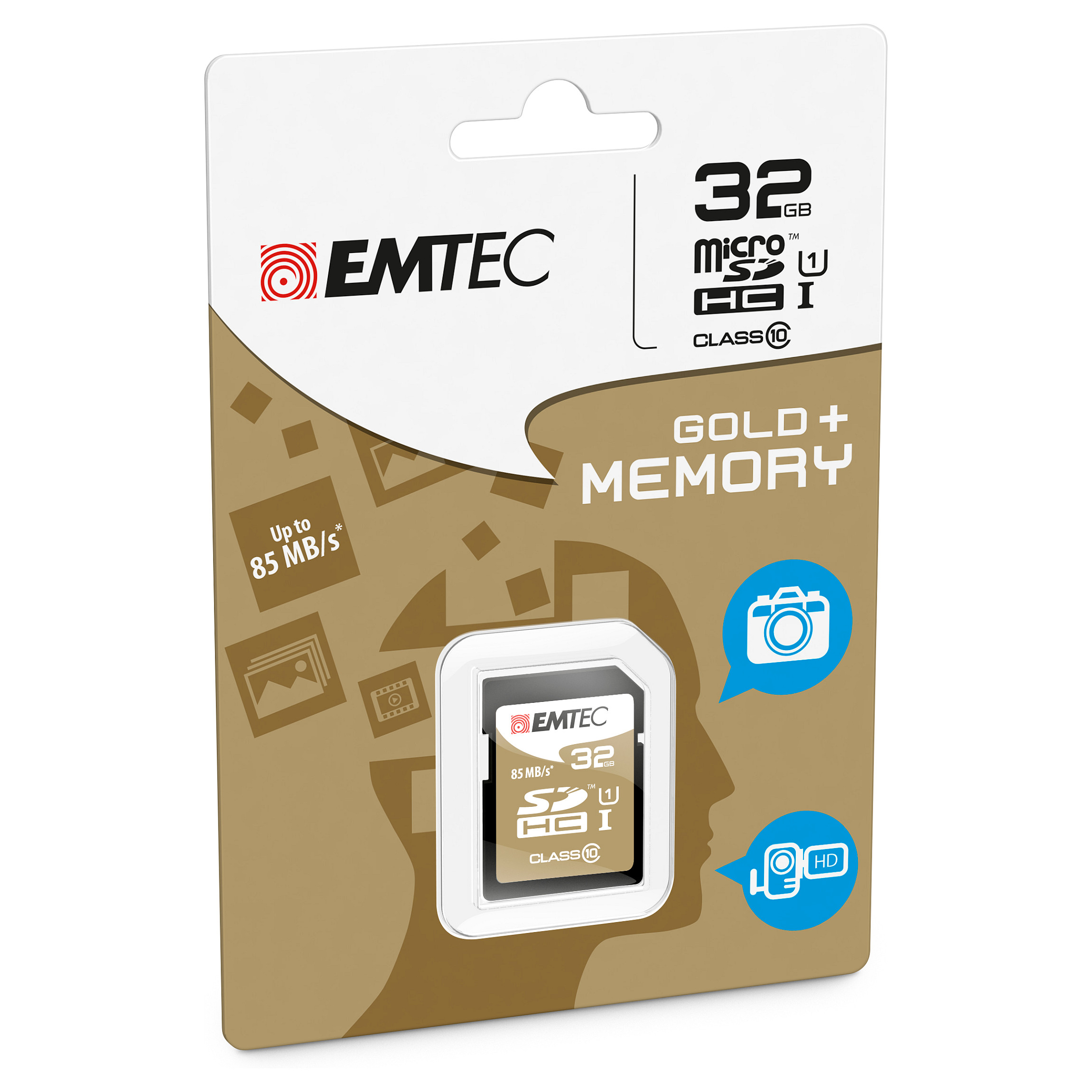 Memorijska kartica EMTEC Elite Gold 32GB SDHC UHS-I U1 85MB/s-1