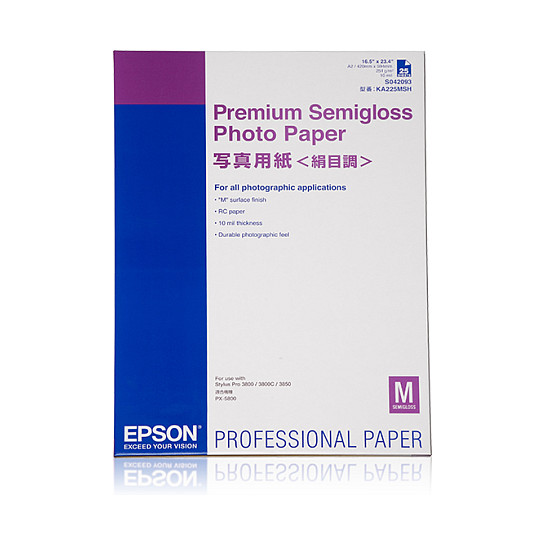 Foto papir EPSON Premium Semigloss A2, 251g, 25 listova-0