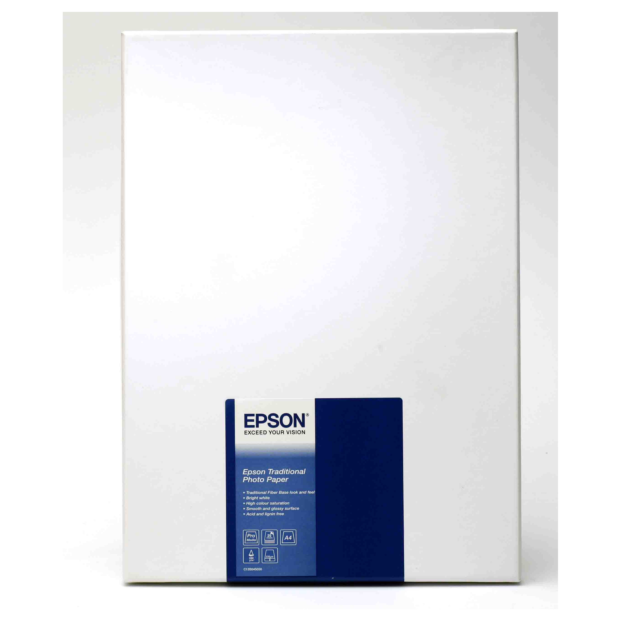 Foto papir EPSON Traditional Photo Paper A4, 330g, 25 listova, Satin-1