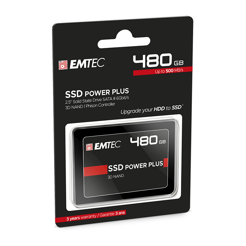 SSD 2.5" EMTEC X150 Power Plus 480GB SATA3-2