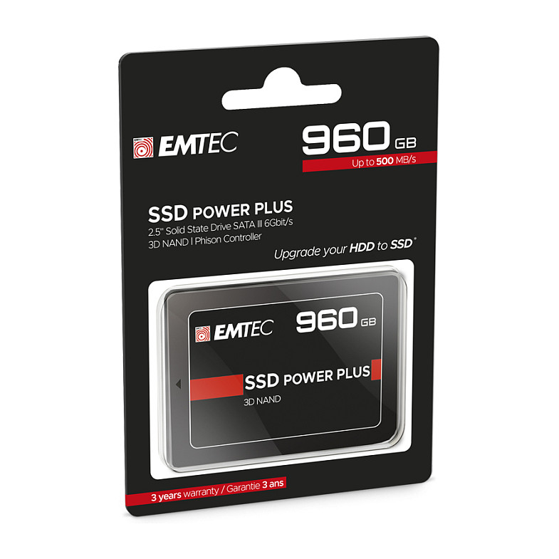 Interni SSD EMTEC X150 Power Plus 960GB 2.5" SATA III-2