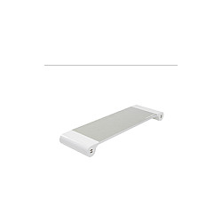 Stalak za monitor TERRATEC Spacebar, aluminijski, 4x USB, bijeli