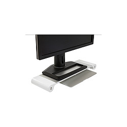 Stalak za monitor TERRATEC Spacebar, aluminijski, 4x USB, bijeli-2