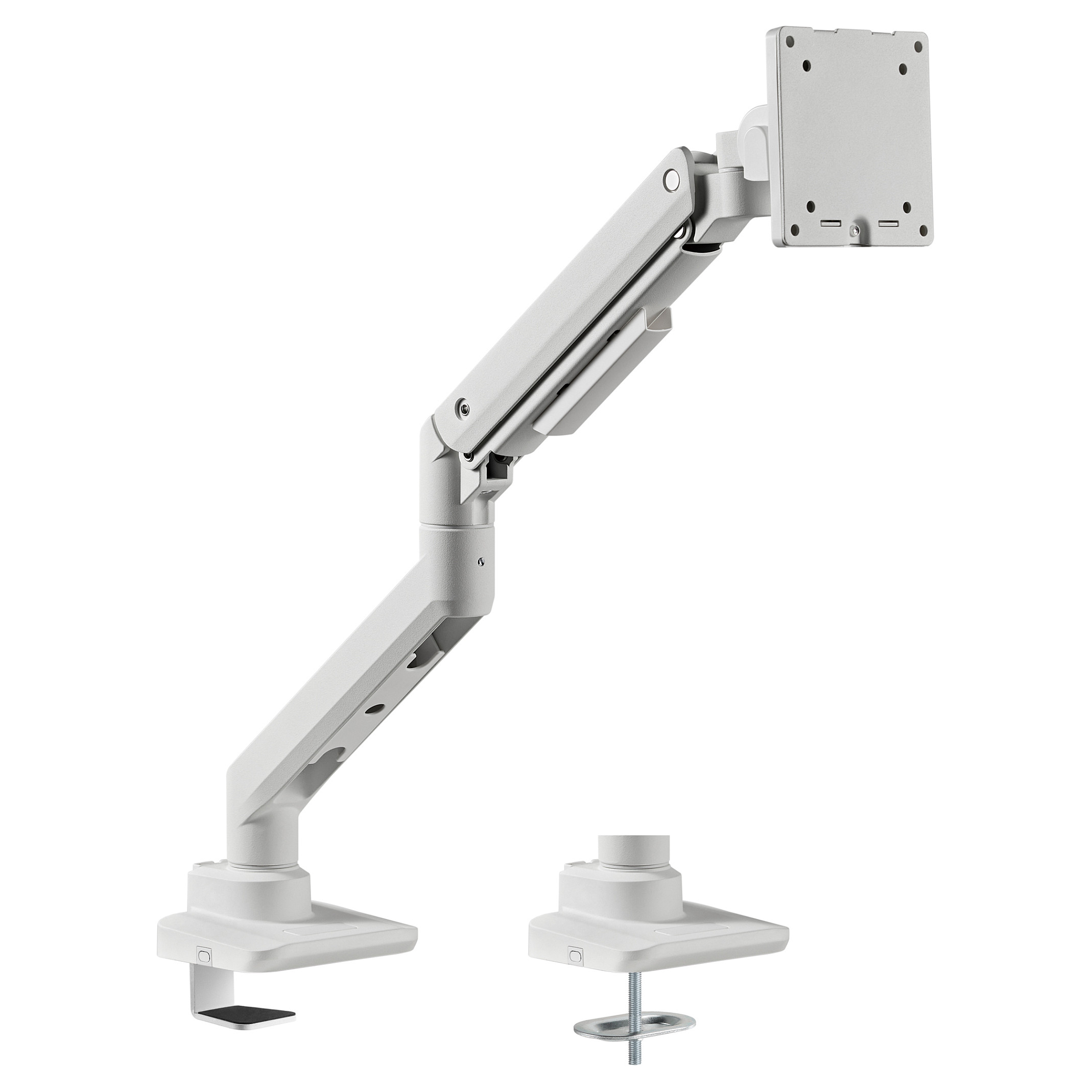 Stolni nosač za monitor EQUIP 650617, 17"-49", do 20kg, plinska opruga, bijeli-0