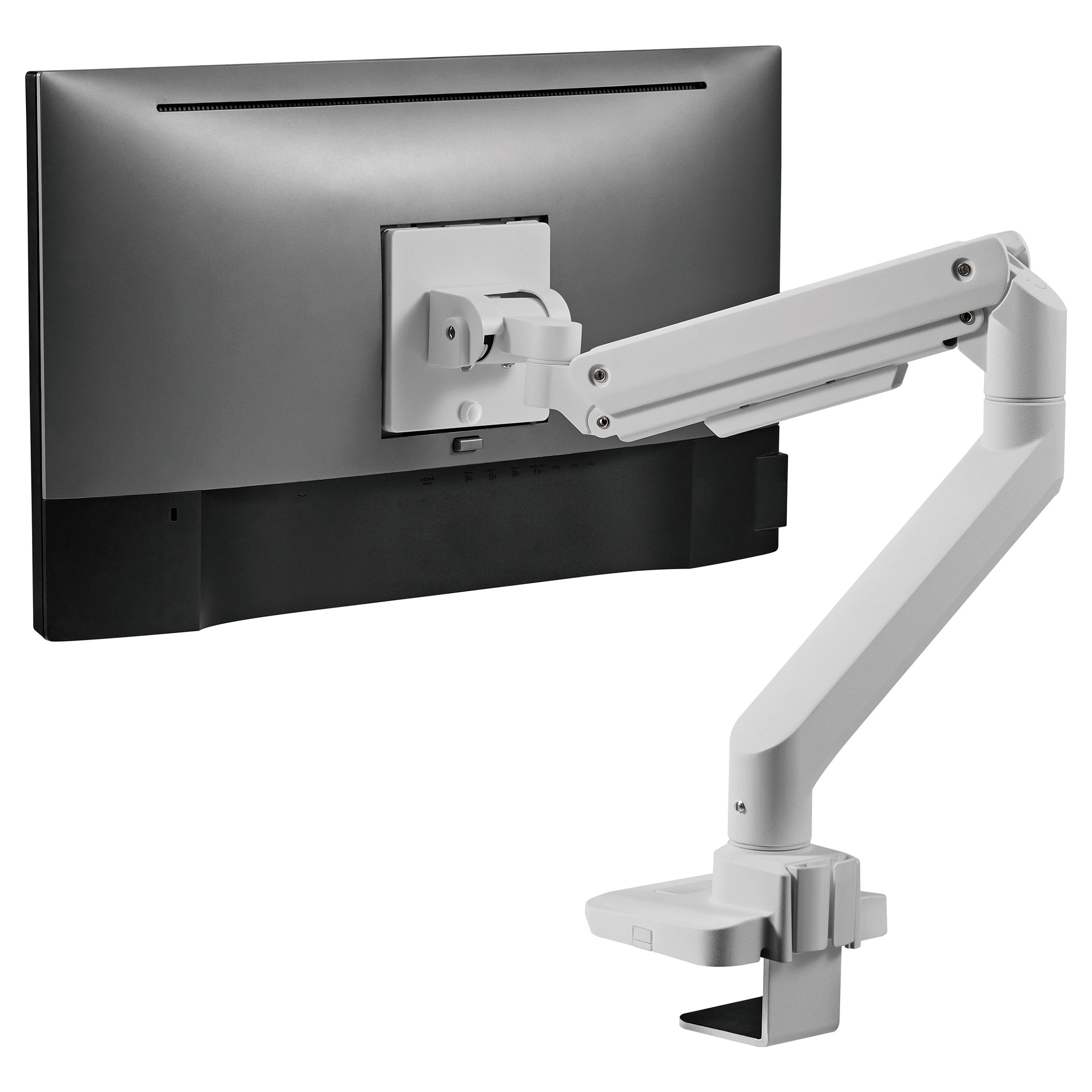 Stolni nosač za monitor EQUIP 650617, 17"-49", do 20kg, plinska opruga, bijeli-5