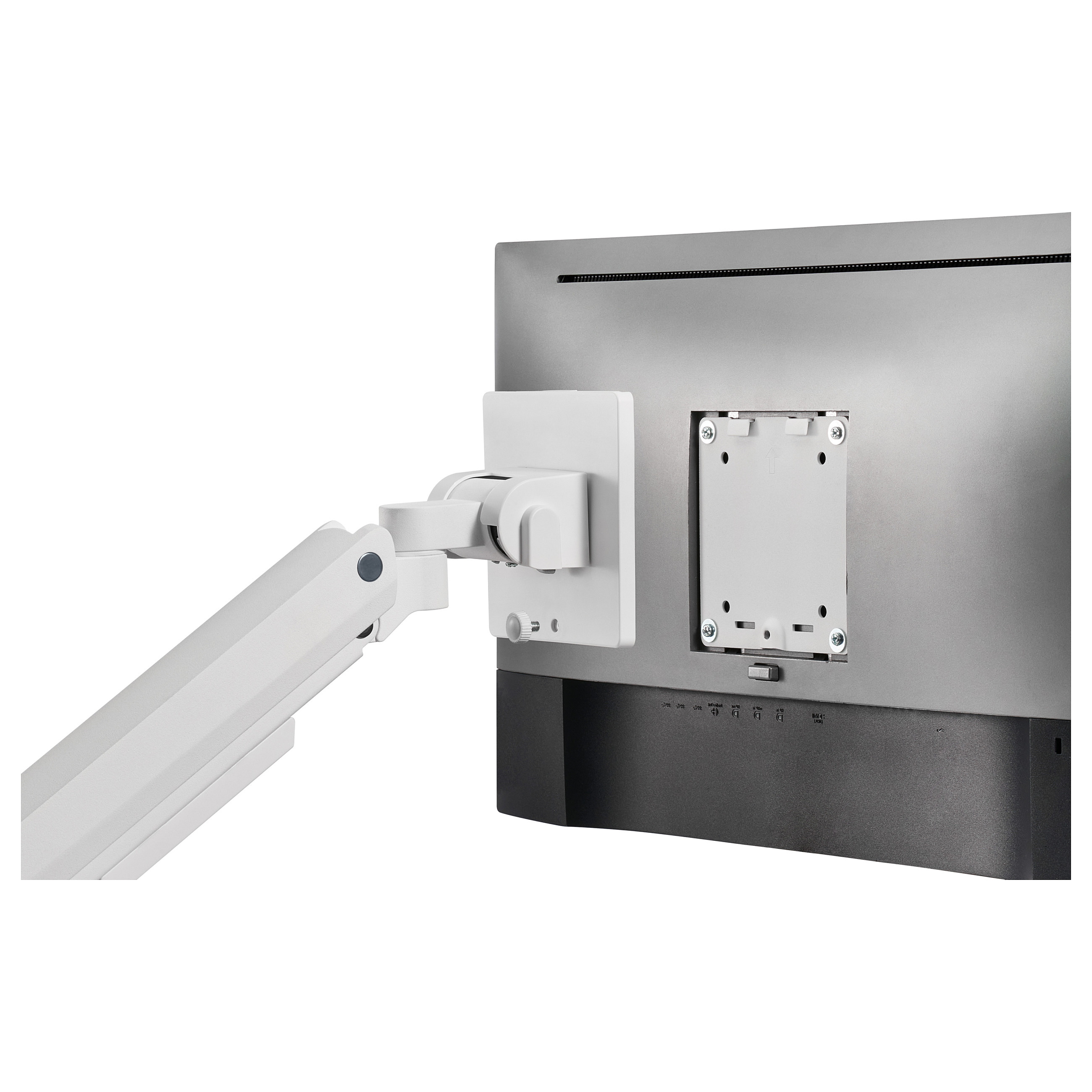 Stolni nosač za monitor EQUIP 650617, 17"-49", do 20kg, plinska opruga, bijeli-6