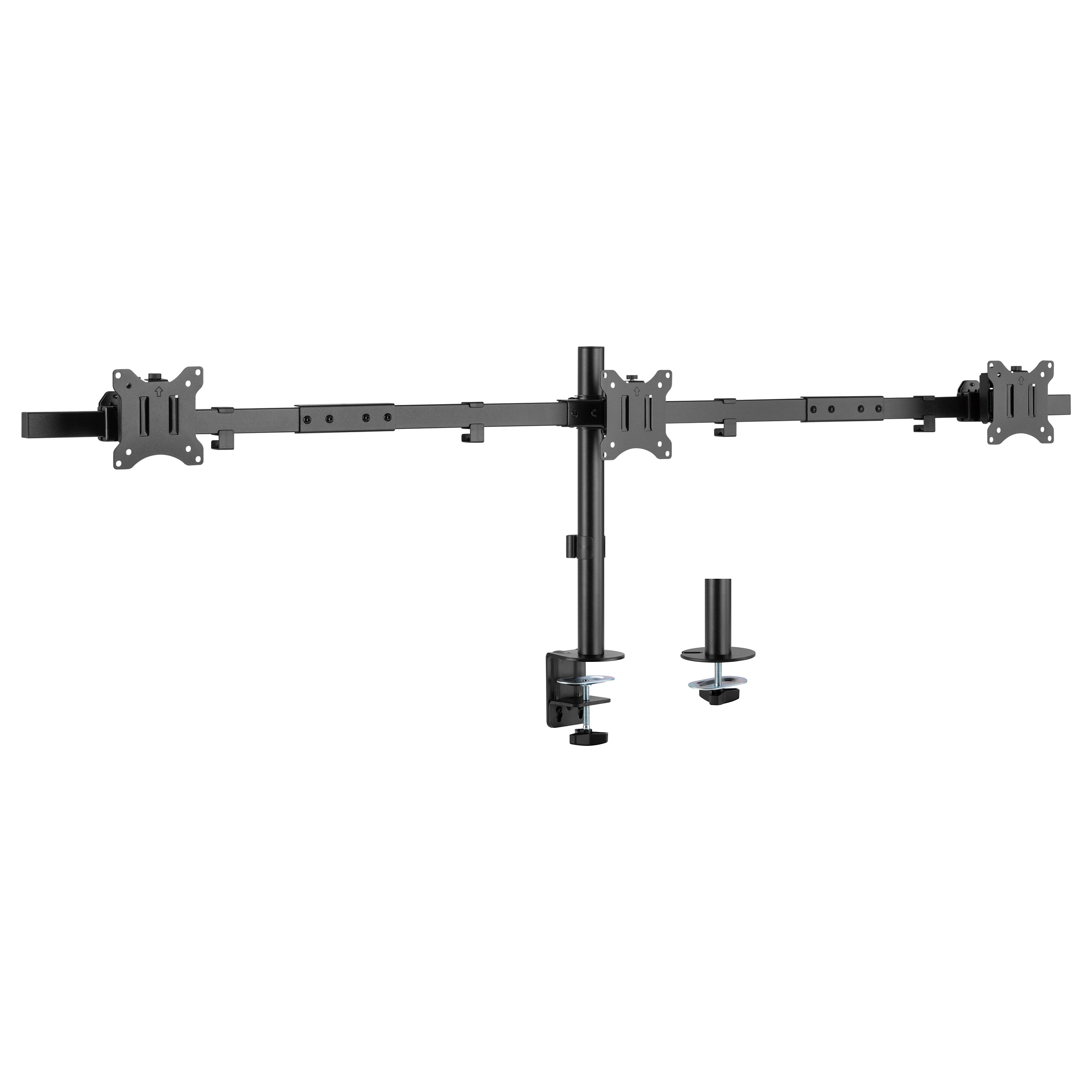 Stolni nosač za 3 monitora EQUIP 650117, 17"-32", do 7kg, crni