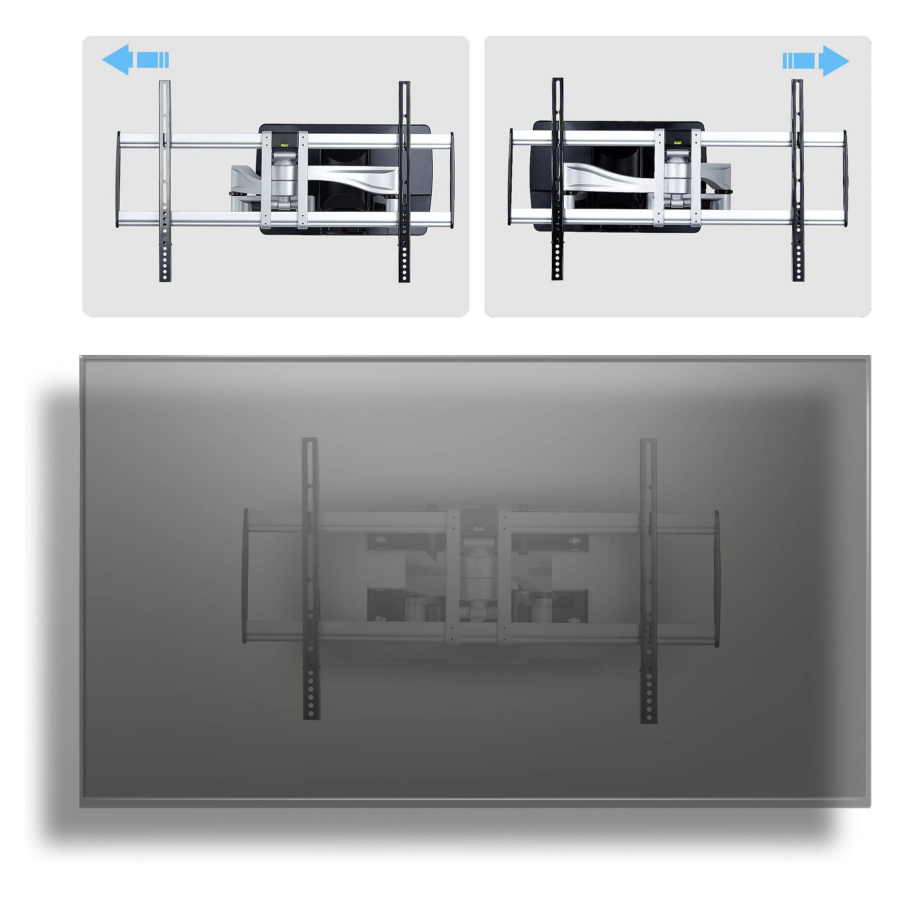 TV zidni nosač STARTECH.COM FPWARPS, 45"-100", do 85kg, pomični-2