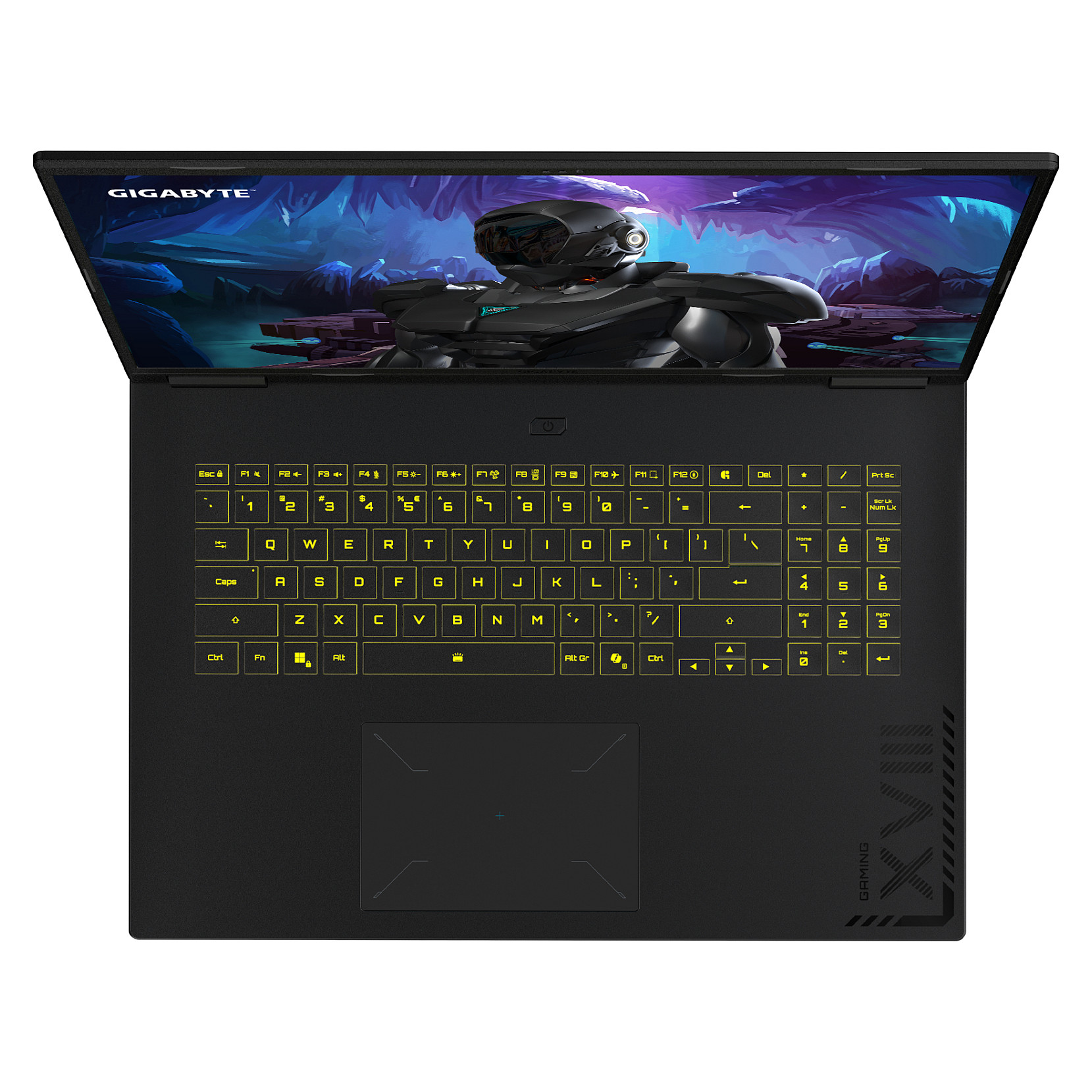 Laptop GIGABYTE Gaming A18 (18", WQXGA, 165Hz, AMD Ryzen 7 260, 16GB, 1TB SSD, GeForce RTX 5070, Windows 11 Home, crni, internacionalna non HR tipkovnica)-4