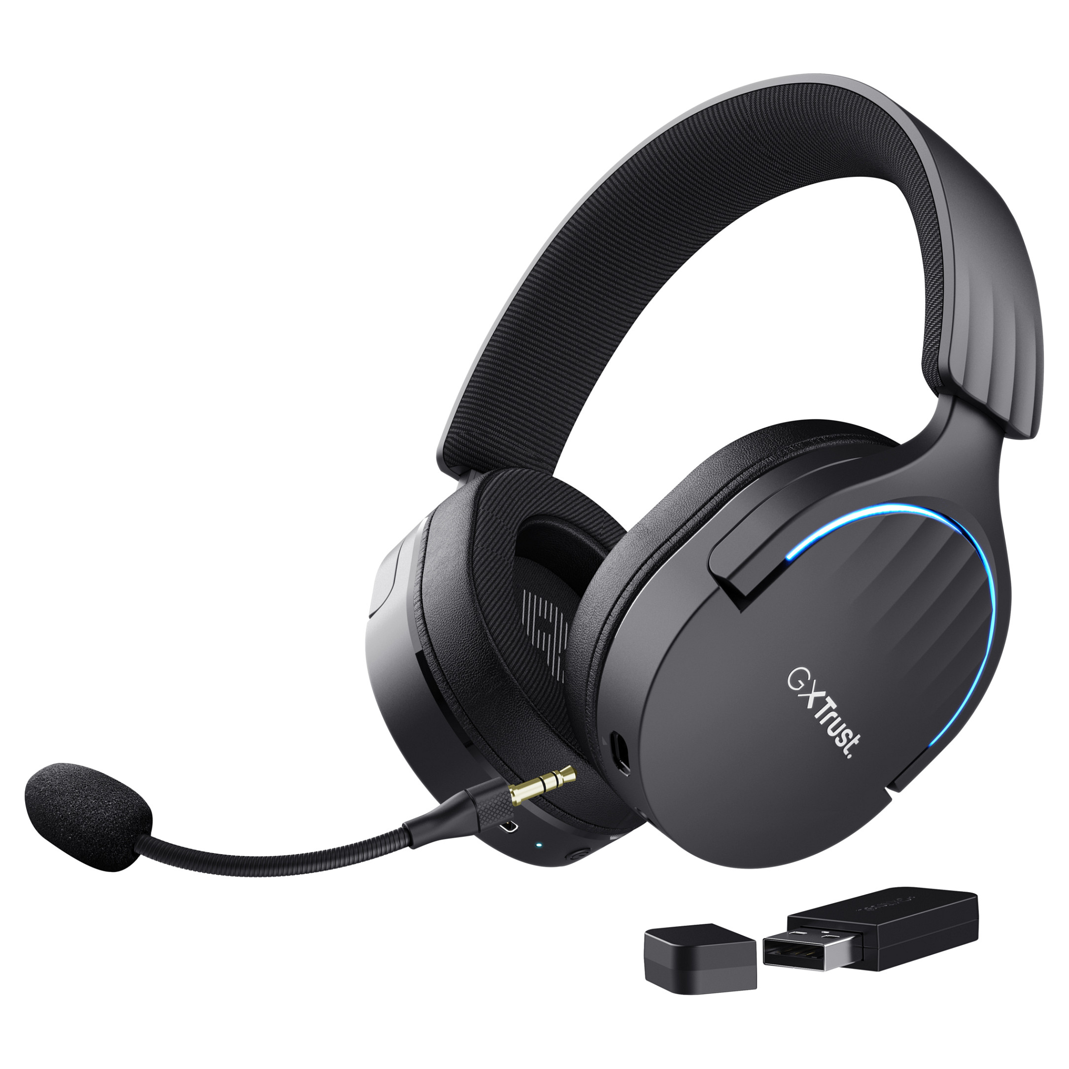 Slušalice TRUST GXT 491 Fayzo Wireless Black-0