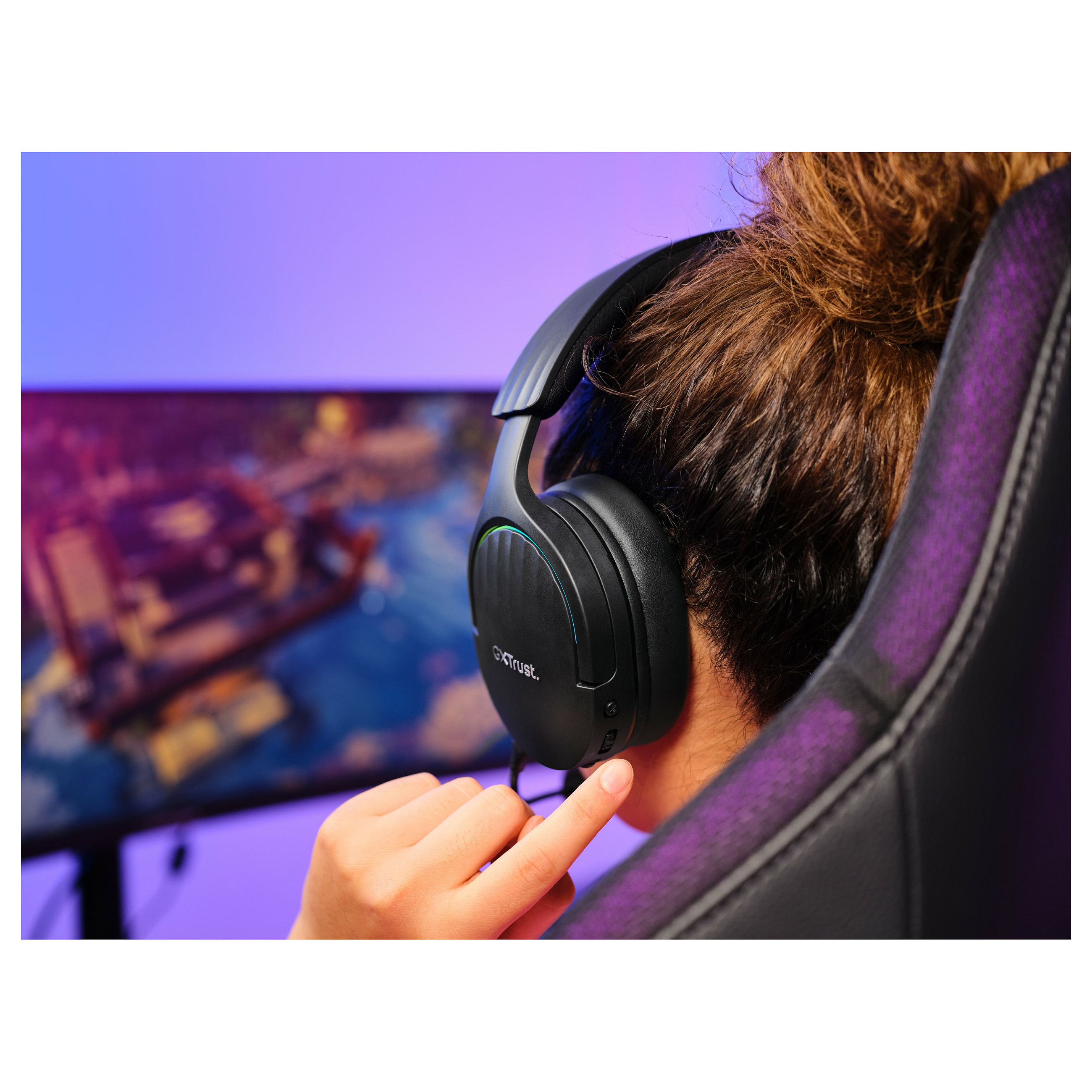 Slušalice TRUST GXT 491 Fayzo Wireless Black-12