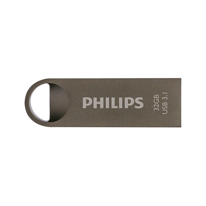 USB stick PHILIPS Moon 32GB USB 3.1 Space Grey-0