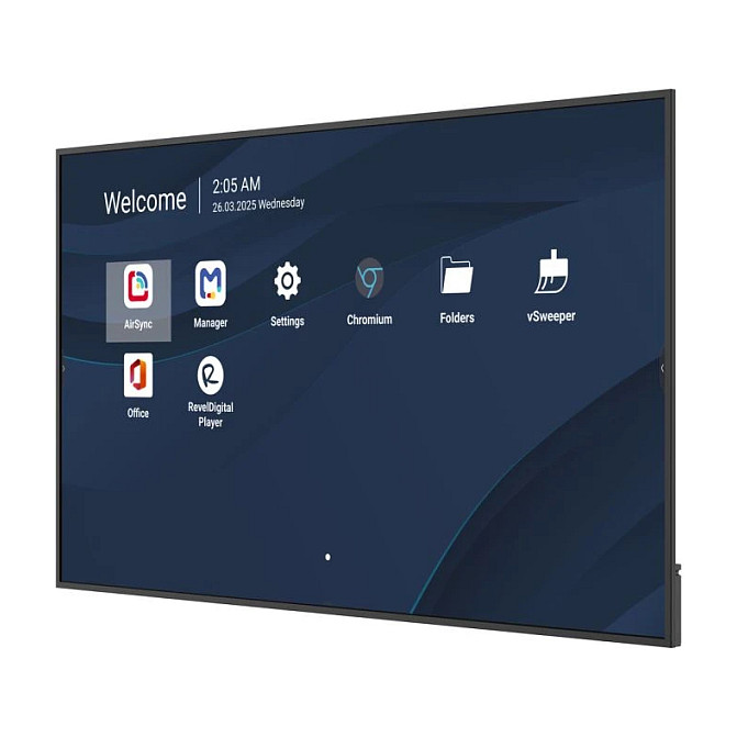 Profesionalni zaslon VIEWSONIC CDE8614-2C 86" 4K UHD 500nits 24/7-2