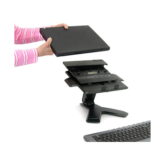 Stalak za laptop ERGOTRON Neo-Flex Lift Stand, podesiva visina, crni-5