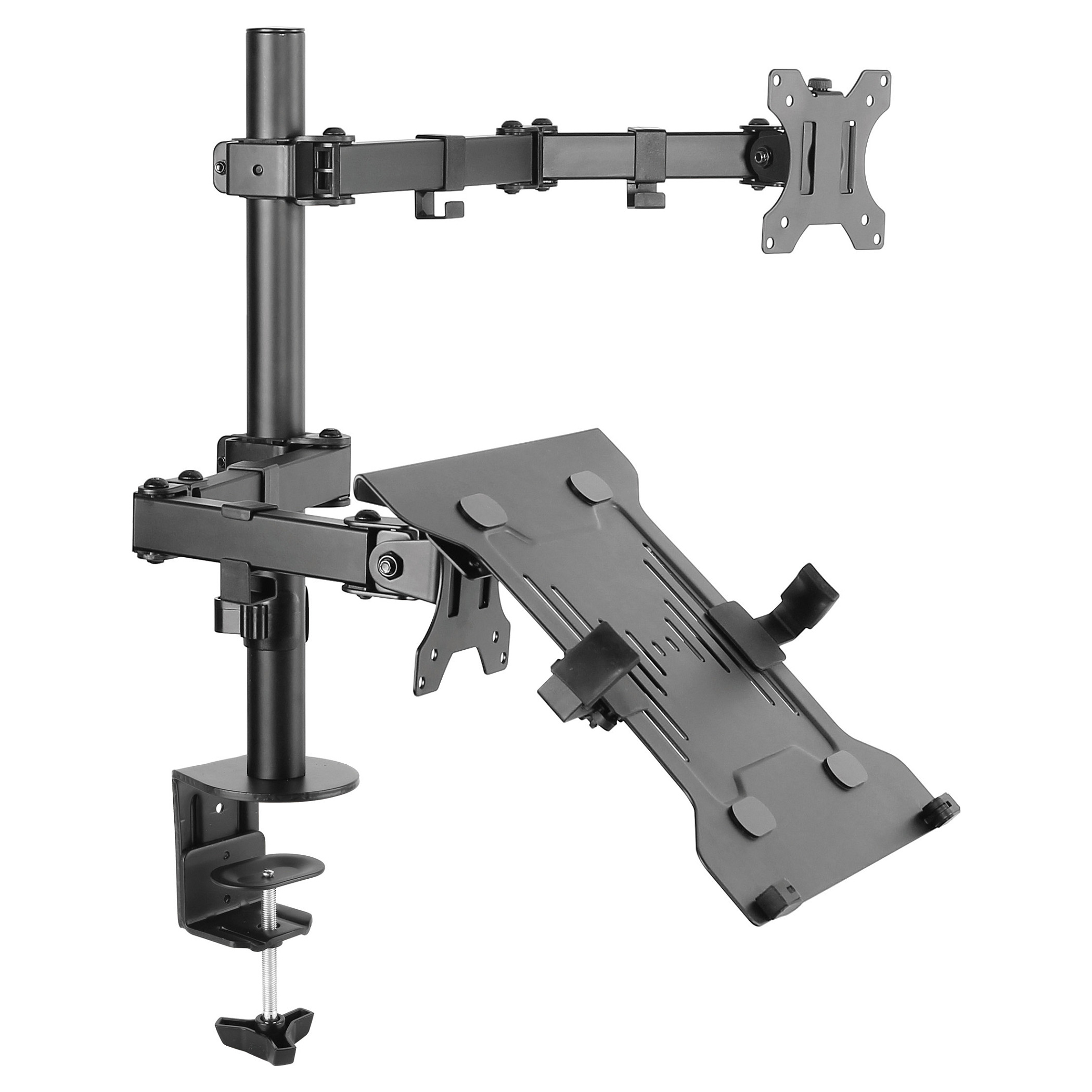 Stalak za monitor i laptop EQUIP 650602, 13"-32" / 10"-15.6", do 8kg/4kg, VESA