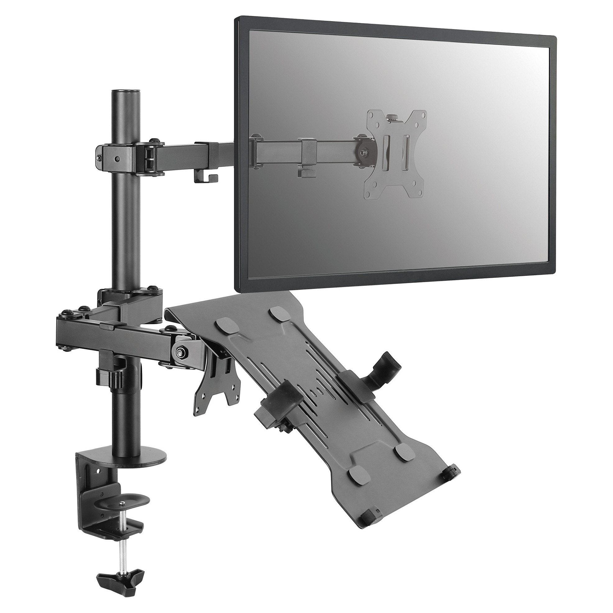 Stalak za monitor i laptop EQUIP 650602, 13"-32" / 10"-15.6", do 8kg/4kg, VESA-1