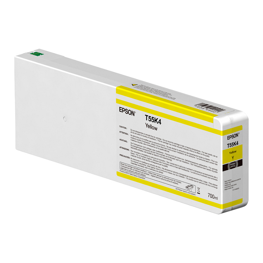 Tinta za printer EPSON UltraChrome HDX/HD T55K4, žuta, 700 ml-0