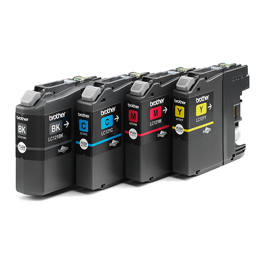 Tinta BROTHER LC-121VALBP Multipack (BK/C/M/Y)-2