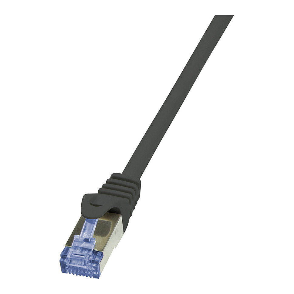 Mrežni kabel LOGILINK CAT.6A S/FTP 0.5m crni (CP2012S)-0