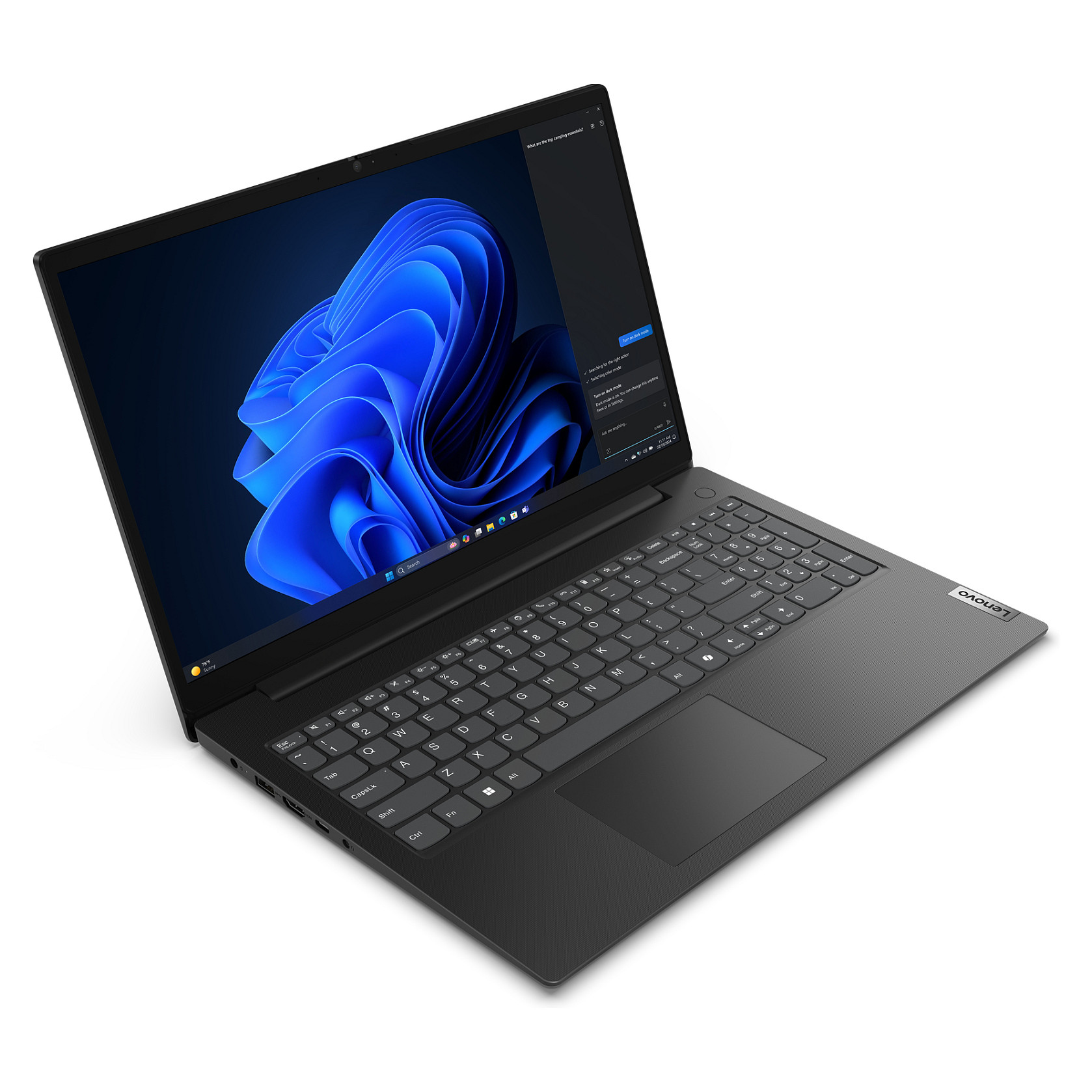 Laptop LENOVO V15 IRL (15,6", TN, Full HD, Intel Core i5-13420H, 8 GB, 512 GB SSD, Intel UHD Graphics, Windows 11 Home, Non-HR tipkovnica, crna)-1