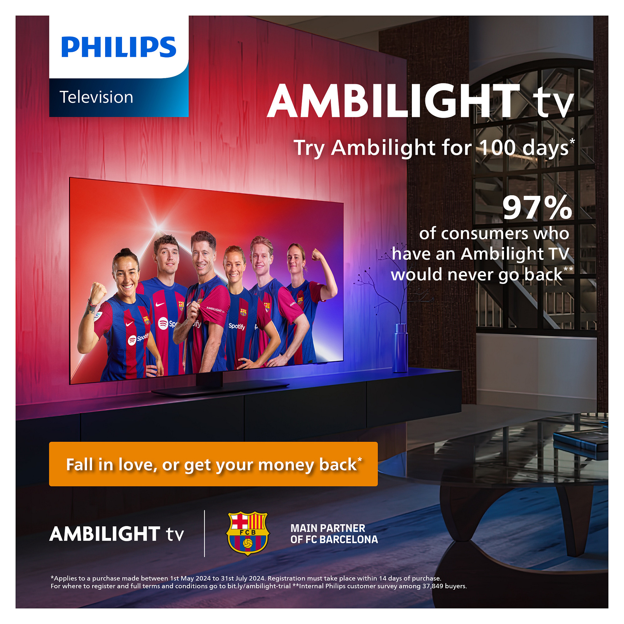Televizor PHILIPS 50PUS8309/12 The One (126 cm, 4K UHD, Ambilight, Titan OS)-3