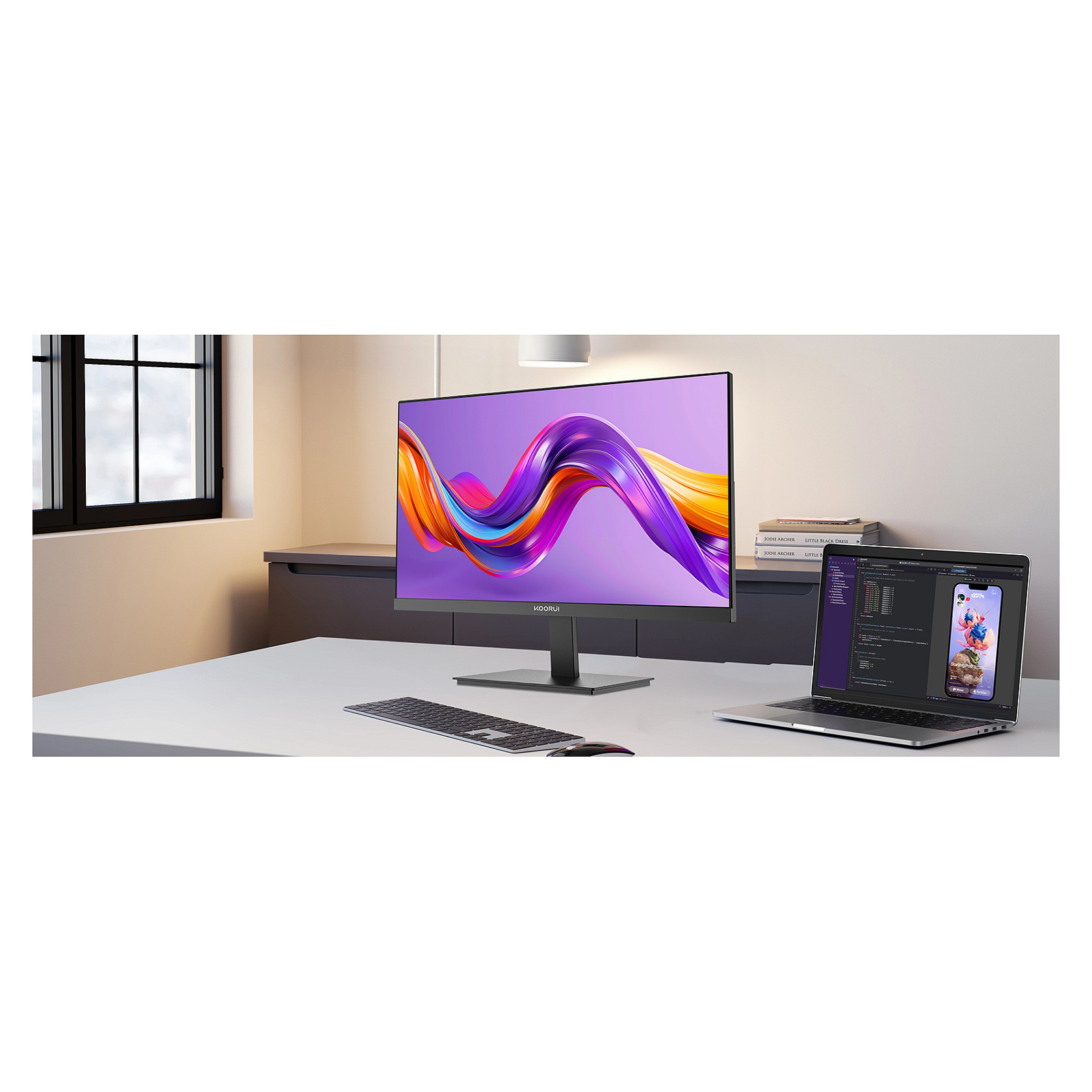 Monitor KOORUI E2711K (27", IPS, Full HD, 144Hz)-8