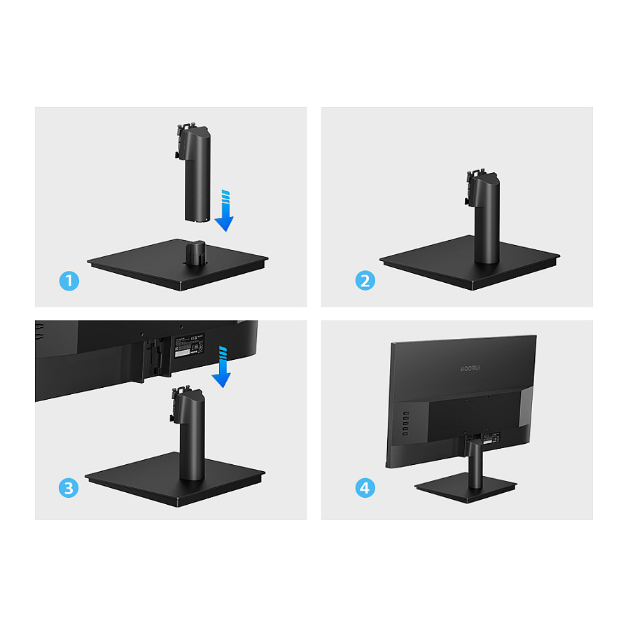 Monitor KOORUI E2711K (27", IPS, Full HD, 144Hz)-16