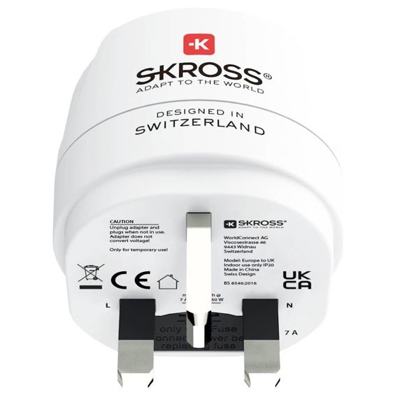 Adapter SKROSS EU to UK-6