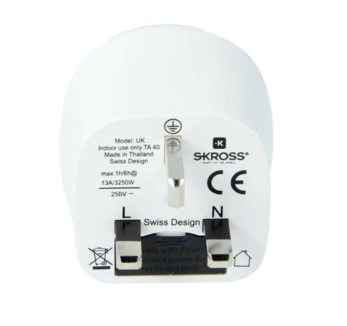 Adapter SKROSS EU to UK-3