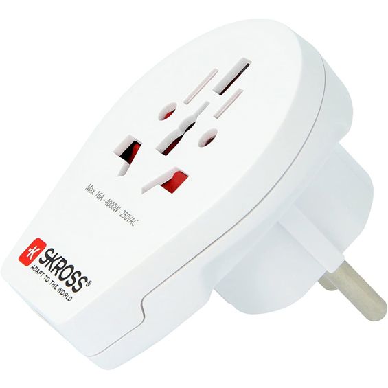 Adapter SKROSS WORLD to EU + USB-A-6
