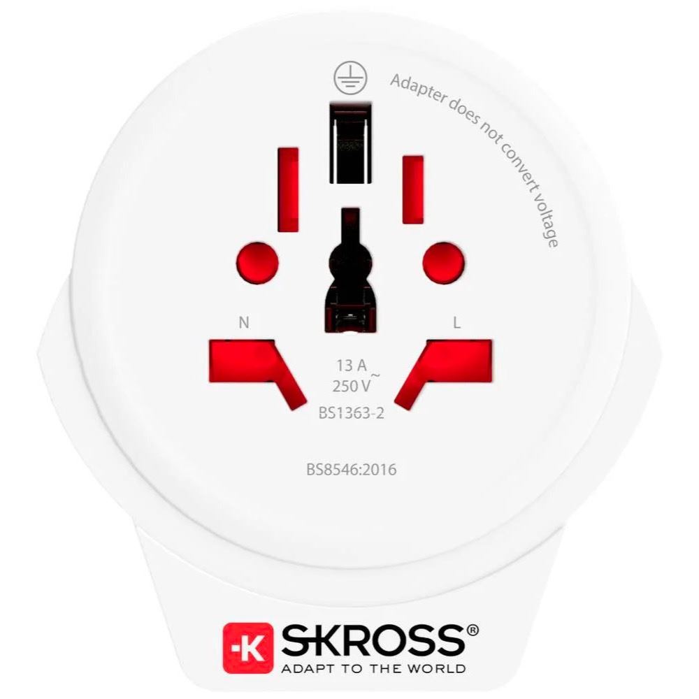 Adapter SKROSS WORLD to EU + USB-A-1