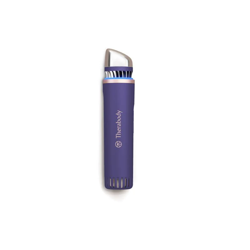 Uređaj za njegu lica THERABODY TheraFace Depuffing Wand (toplo-hladna terapija, masaža, Indigo)-2