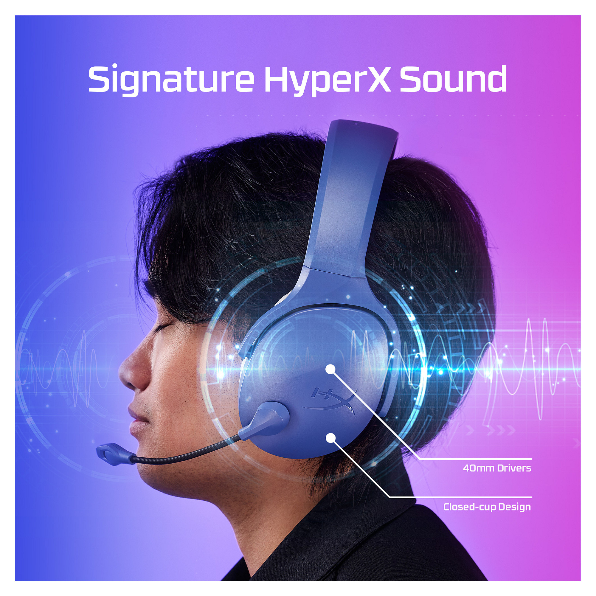 Slušalice HYPERX Cloud Jet Wireless Gaming-6