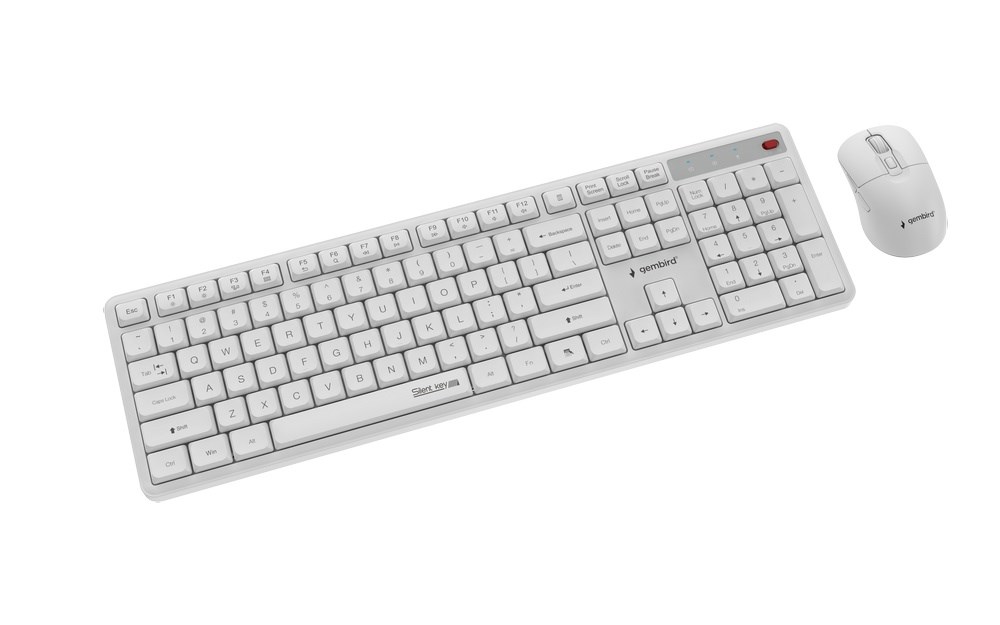 GEMBIRD WIRELESS DESKTOP SET WHITE, US-LAYOUT-2