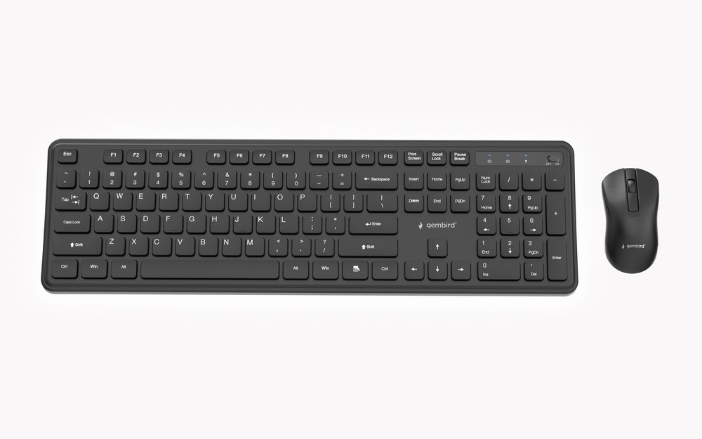 GEMBIRD WIRELESS DESKTOP SET BLACK, US-LAYOUT-1