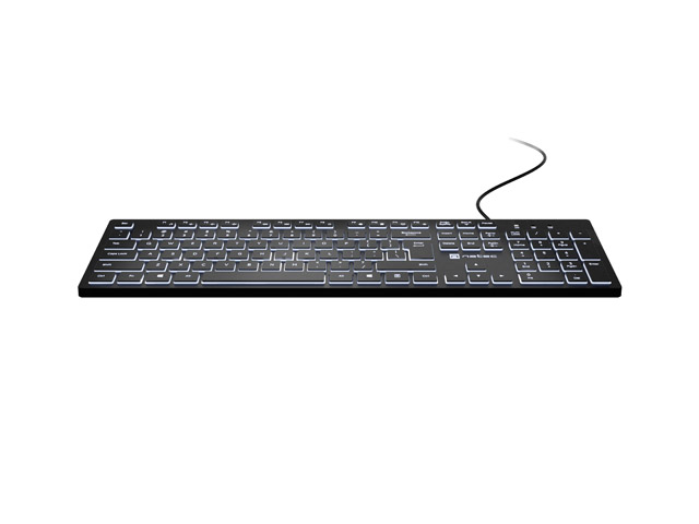 Tipkovnica NATEC Herring Glow, US layout, bijela boja-3