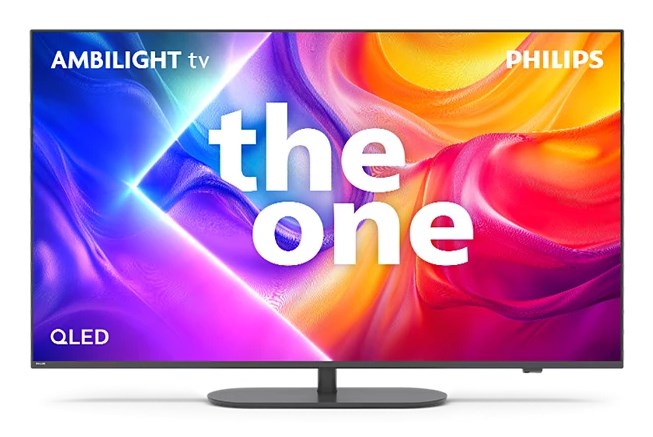 Televizor PHILIPS 65PUS9010/12 (165 cm, QLED, 4K Ultra HD, 120Hz, Titan OS, Ambilight)