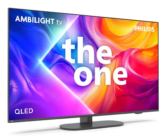Televizor PHILIPS 65PUS9010/12 (165 cm, QLED, 4K Ultra HD, 120Hz, Titan OS, Ambilight)-1