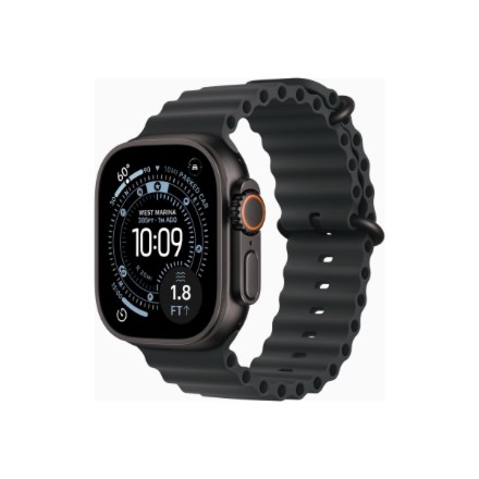 Pametni sat APPLE Watch Ultra 3 GPS + Cellular, 49mm, Black Titanium Case with Black Ocean Band-2
