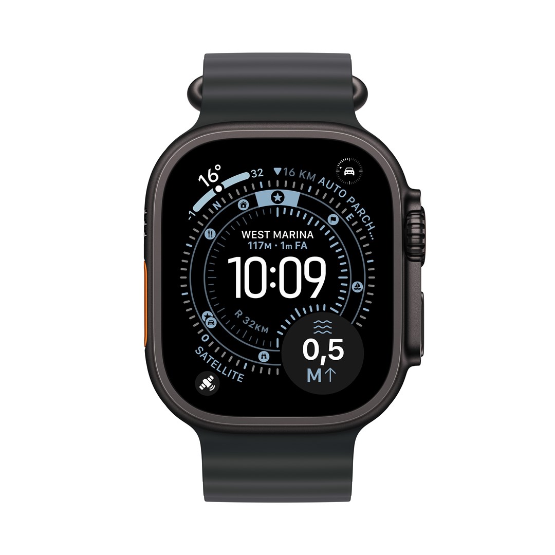 Pametni sat APPLE Watch Ultra 3 GPS + Cellular, 49mm, Black Titanium Case with Black Ocean Band-1