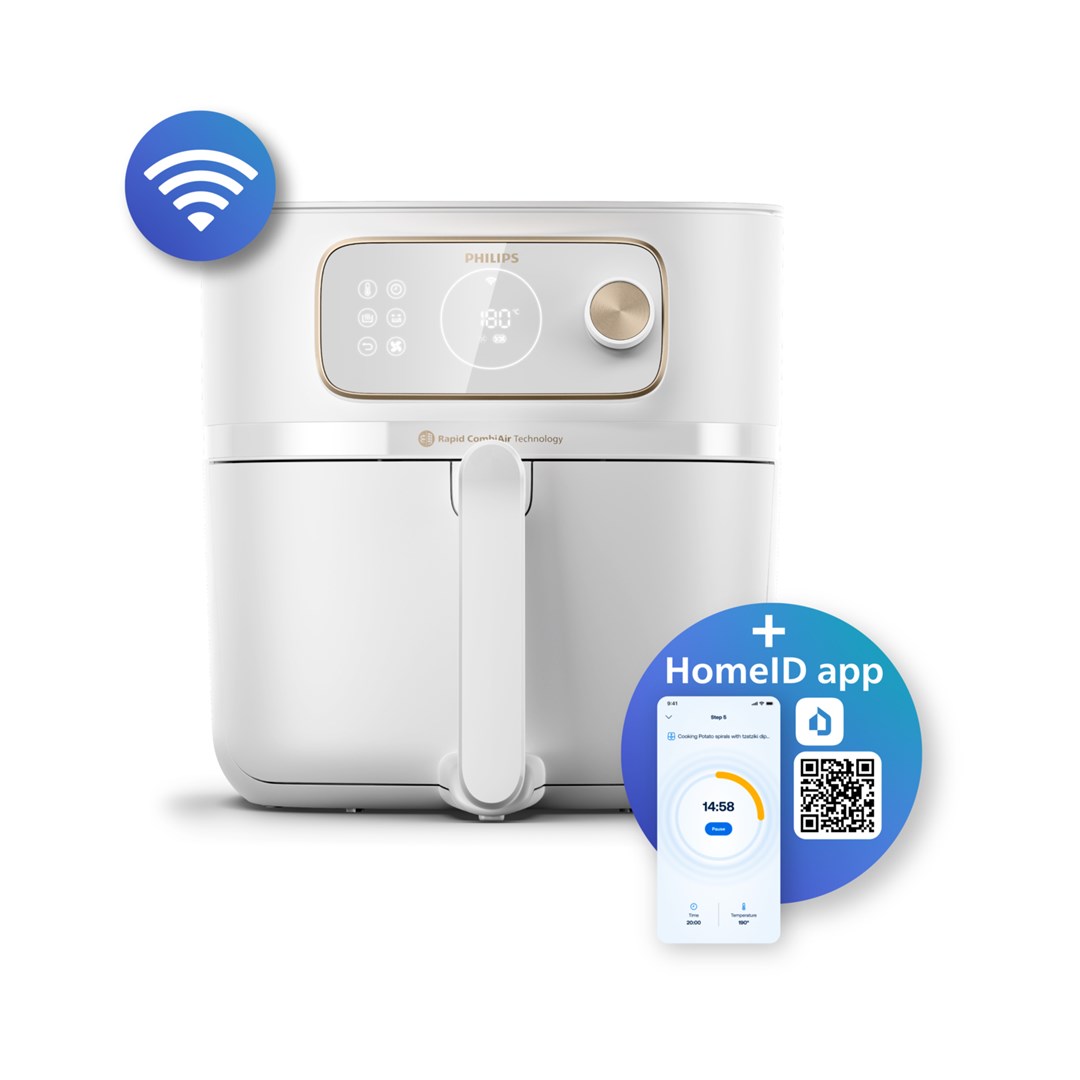 Friteza na vrući zrak PHILIPS Airfryer XXL Combi 7000 Series HD9876/20, 8.3 L, 2200 W, bijela