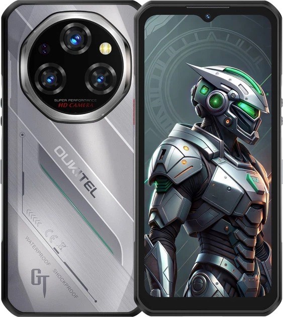 Mobitel OUKITEL WP62 8GB/256GB Silver (srebrni, robusni)-0
