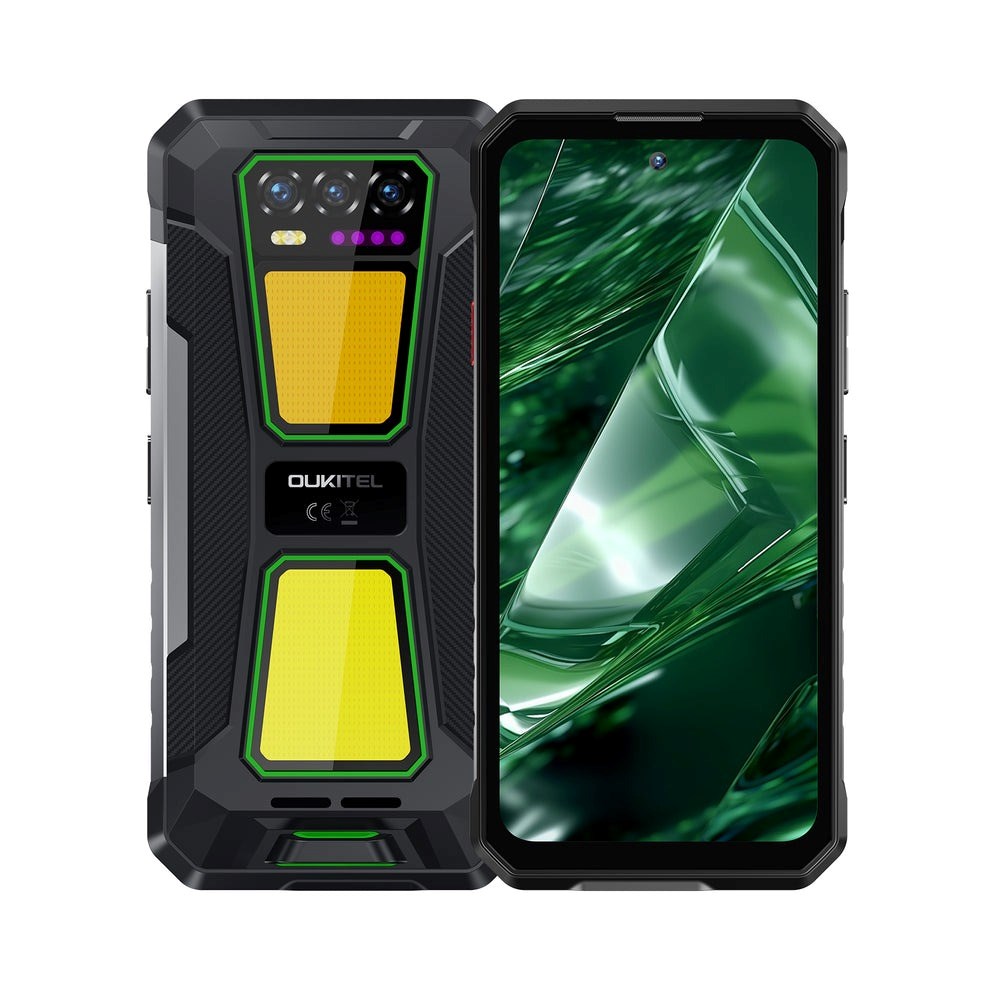 Mobitel OUKITEL WP58 Pro 8GB/512GB Black, Green (crno-zeleni, robusni)