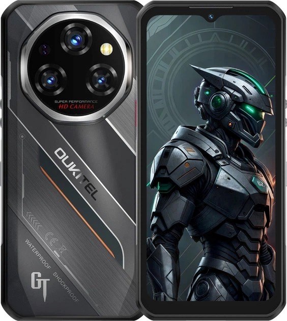 Mobitel OUKITEL WP62 8GB256GB Black (crni, robusni)-0