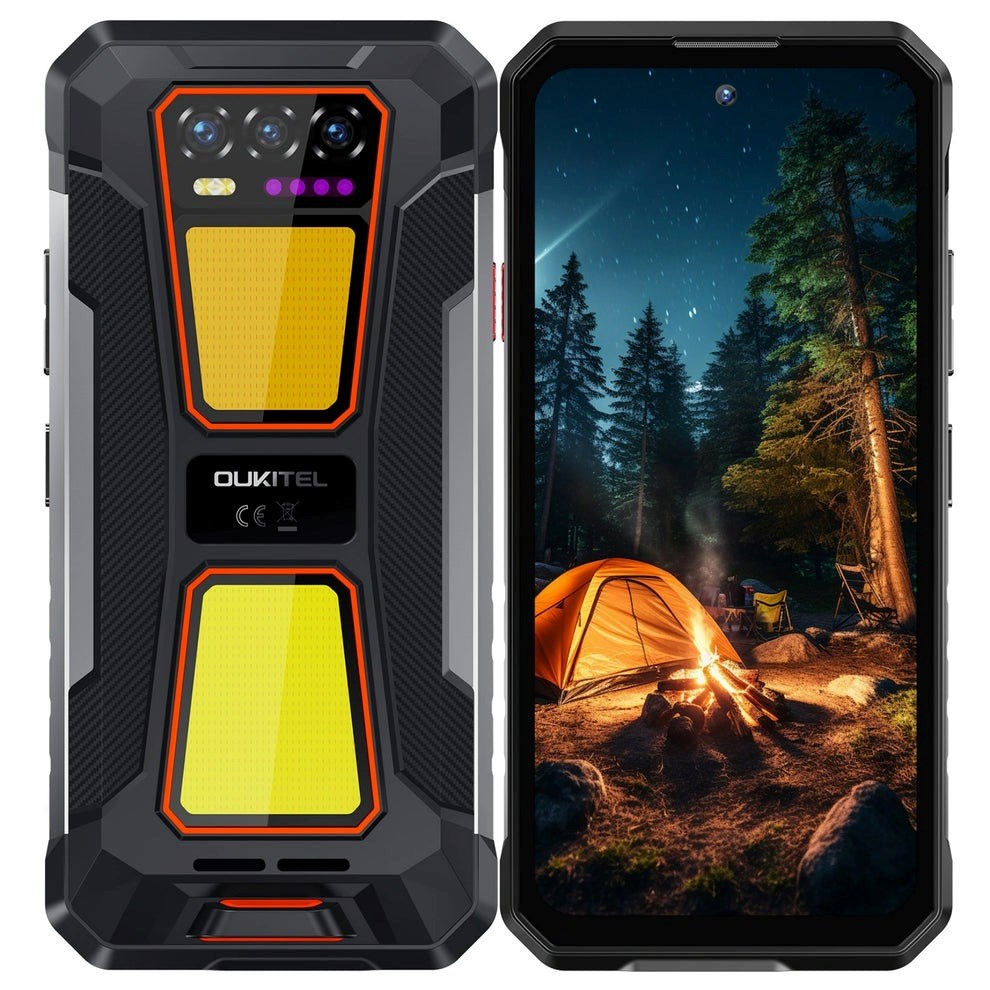 Mobitel OUKITEL WP58 Pro 8GB/512GB Orange (narančasti, robusni)