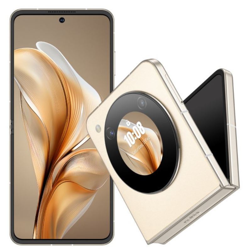 Mobitel NUBIA Flip 5G 8GB/256GB Sunshine Gold (Bundle)-0