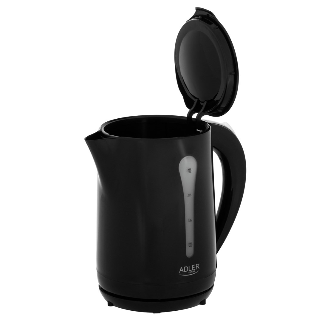 Kuhalo za vodu ADLER AD 1244b (1.7 L, 2200 W, crno)-2