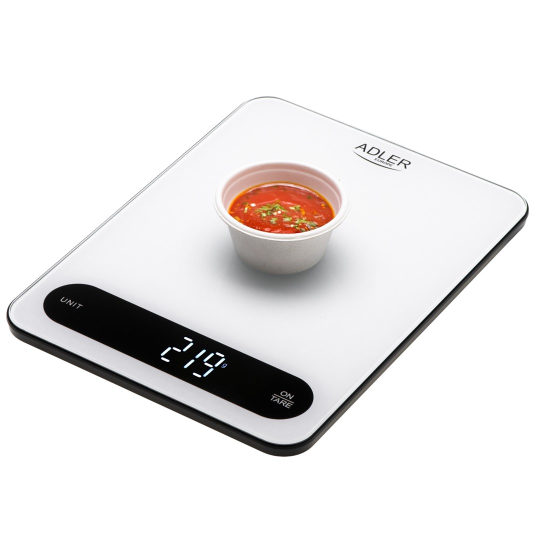 Kuhinjska vaga ADLER AD 3177wb, 5kg/1g, bijelo-crna-2